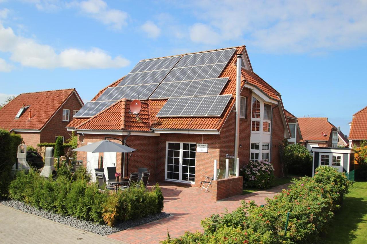 Ferienhaus Seebrise Neßmersiel Bagian luar foto